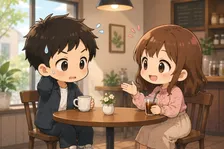 女性との会話で緊張する男性