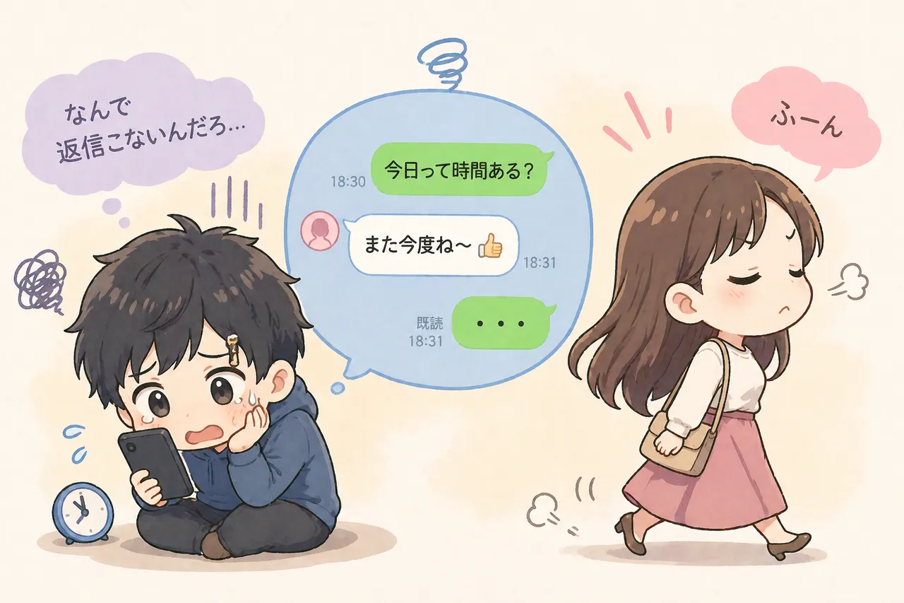 なぜLINEが返ってこないのか？既読・未読無視の本当の原因